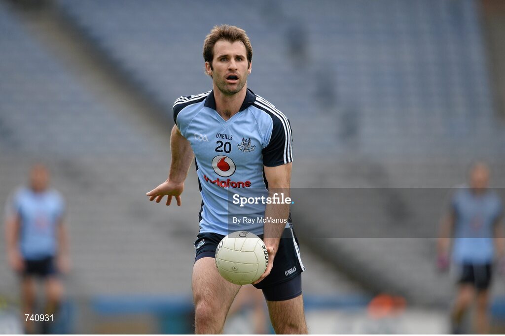 14 April 2013; Bryan Cullen, Dublin. Allianz Football League, Division 1, Semi-Final, Dublin v Mayo, Croke Park, Dublin. Picture credit: Ray McManus / SPORTSFILE