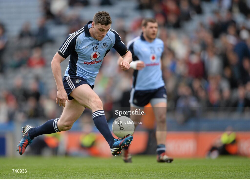 14 April 2013; Paddy Andrews, Dublin. Allianz Football League, Division 1, Semi-Final, Dublin v Mayo, Croke Park, Dublin. Picture credit: Ray McManus / SPORTSFILE