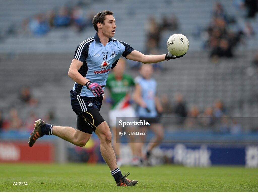 14 April 2013; Nicky Devereux, Dublin. Allianz Football League, Division 1, Semi-Final, Dublin v Mayo, Croke Park, Dublin. Picture credit: Ray McManus / SPORTSFILE