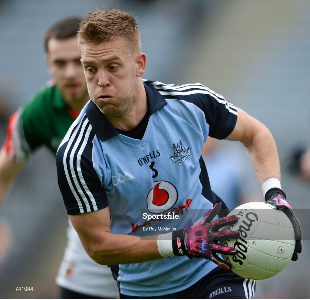 14 April 2013; Jonny Cooper, Dublin. Allianz Football League, Division 1, Semi-Final, Dublin v Mayo, Croke Park, Dublin. Picture credit: Ray McManus / SPORTSFILE