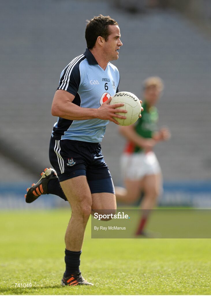 14 April 2013; Ger Brennan, Dublin. Allianz Football League, Division 1, Semi-Final, Dublin v Mayo, Croke Park, Dublin. Picture credit: Ray McManus / SPORTSFILE