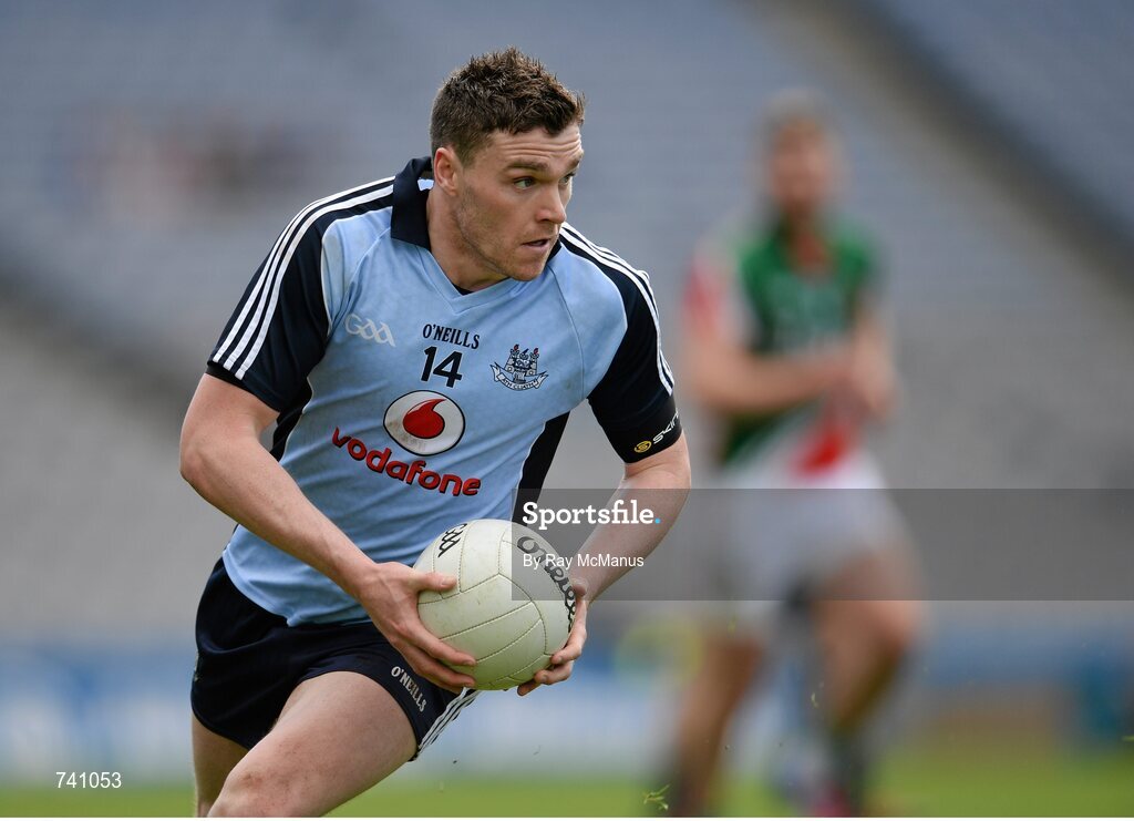14 April 2013; Paddy Andrews, Dublin. Allianz Football League, Division 1, Semi-Final, Dublin v Mayo, Croke Park, Dublin. Picture credit: Ray McManus / SPORTSFILE