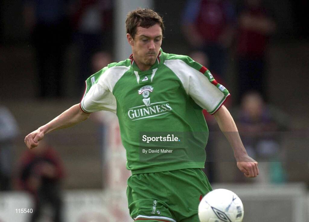 31 May 2003; George O'Callaghan, Cork City. eircom League, Premier Division, Drogheda v Cork City, 02 Park, Drogheda, Co. Louth. Soccer. Picture credit; David Maher / SPORTSFILE *EDI*