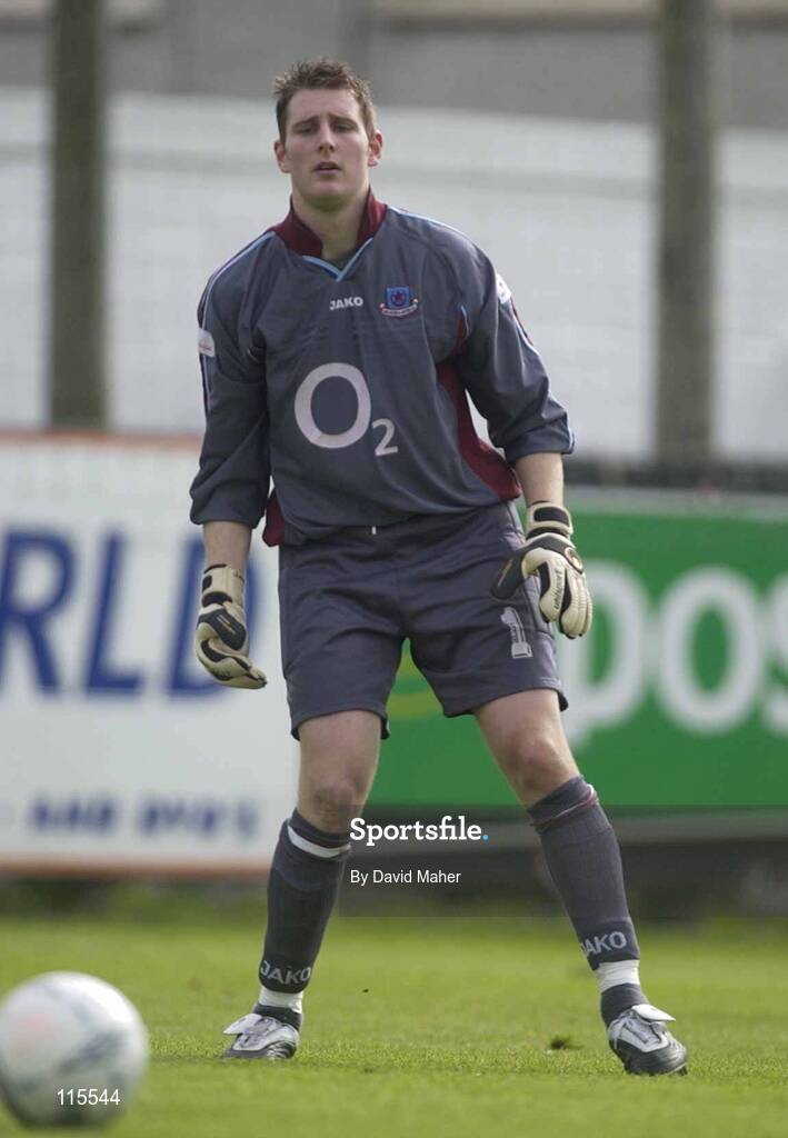 31 May 2003; Gary Rogers, Drogheda. eircom League, Premier Division, Drogheda v Cork City, 02 Park, Drogheda, Co. Louth. Soccer. Picture credit; David Maher / SPORTSFILE *EDI*