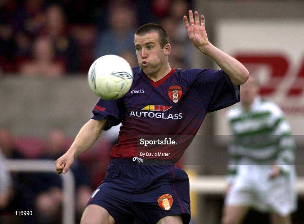 13 June 2003; David Freeman of St Patrick's Athletic during the Eircom League Premier Division match between Shamrock Rovers and St Patrick's Athletic at Richmond Park in Dublin. Photo by David Maher/Sportsfile