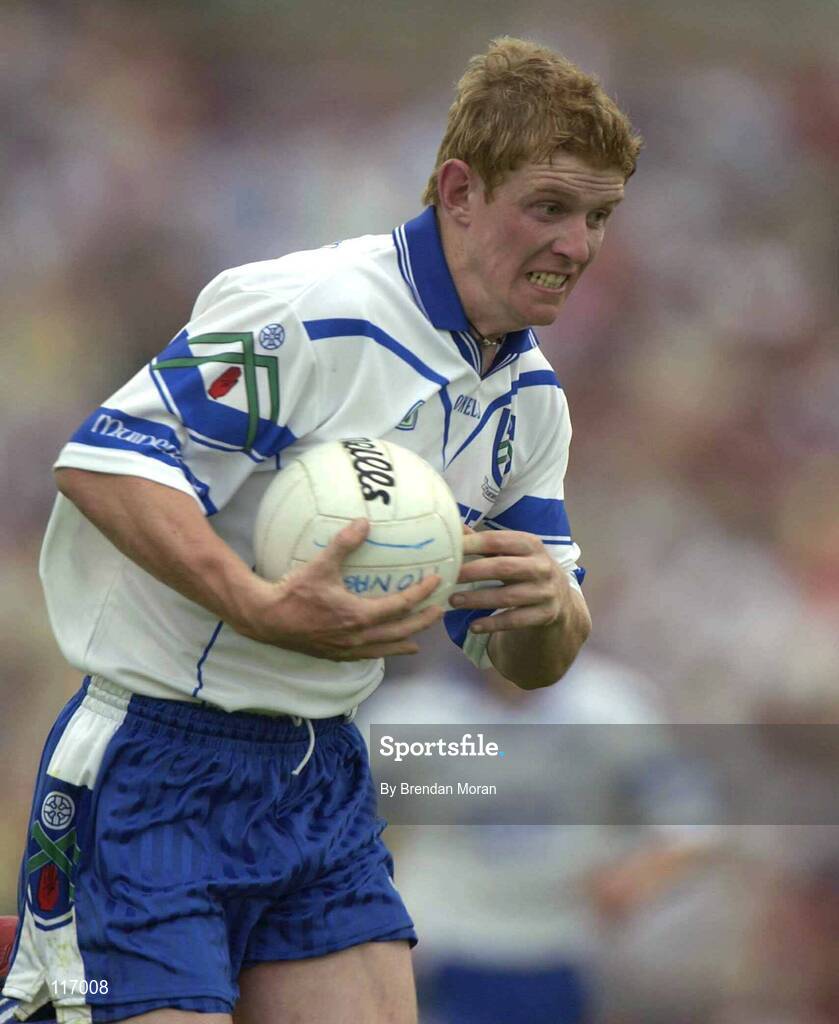 8 June 2003; Anthony Rooney of Monaghan during the Bank of Ireland Ulster Senior Football Championship Quarter-Final match between Down and Monaghan at Casement Park in Belfast. Photo by Brendan Moran/Sportsfile