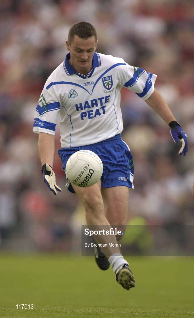 8 June 2003; James Coyle of Monaghan during the Bank of Ireland Ulster Senior Football Championship Quarter-Final match between Down and Monaghan at Casement Park in Belfast. Photo by Brendan Moran/Sportsfile