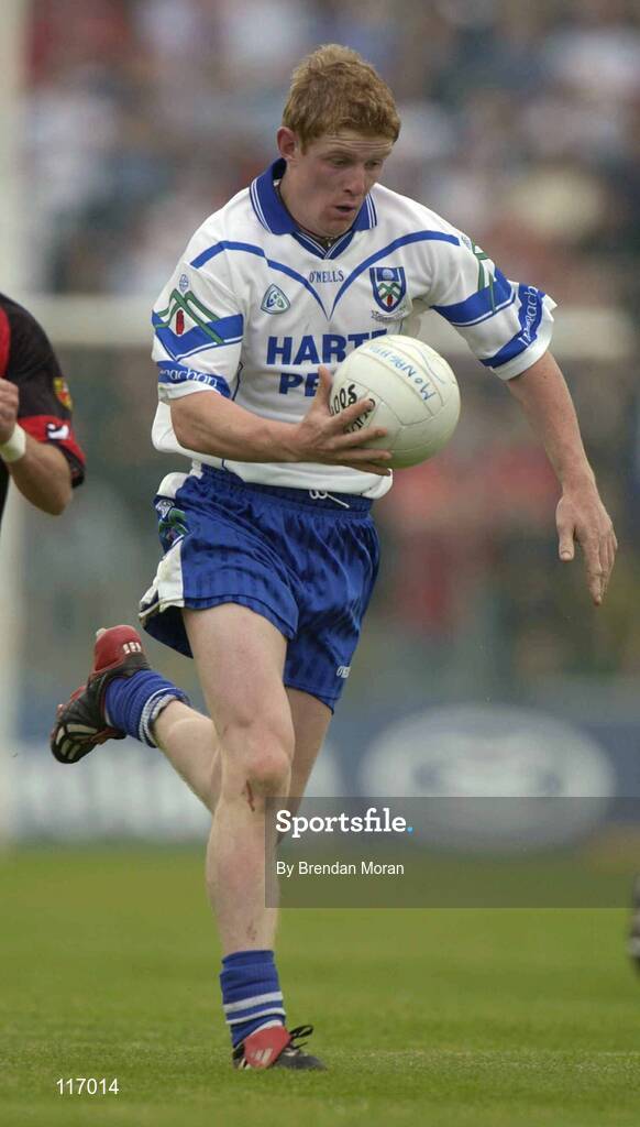 8 June 2003; Anthony Rooney of Monaghan during the Bank of Ireland Ulster Senior Football Championship Quarter-Final match between Down and Monaghan at Casement Park in Belfast. Photo by Brendan Moran/Sportsfile