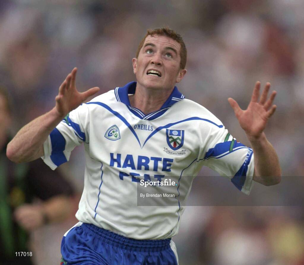 8 June 2003; Thomas Freeman of Monaghan during the Bank of Ireland Ulster Senior Football Championship Quarter-Final match between Down and Monaghan at Casement Park in Belfast. Photo by Brendan Moran/Sportsfile