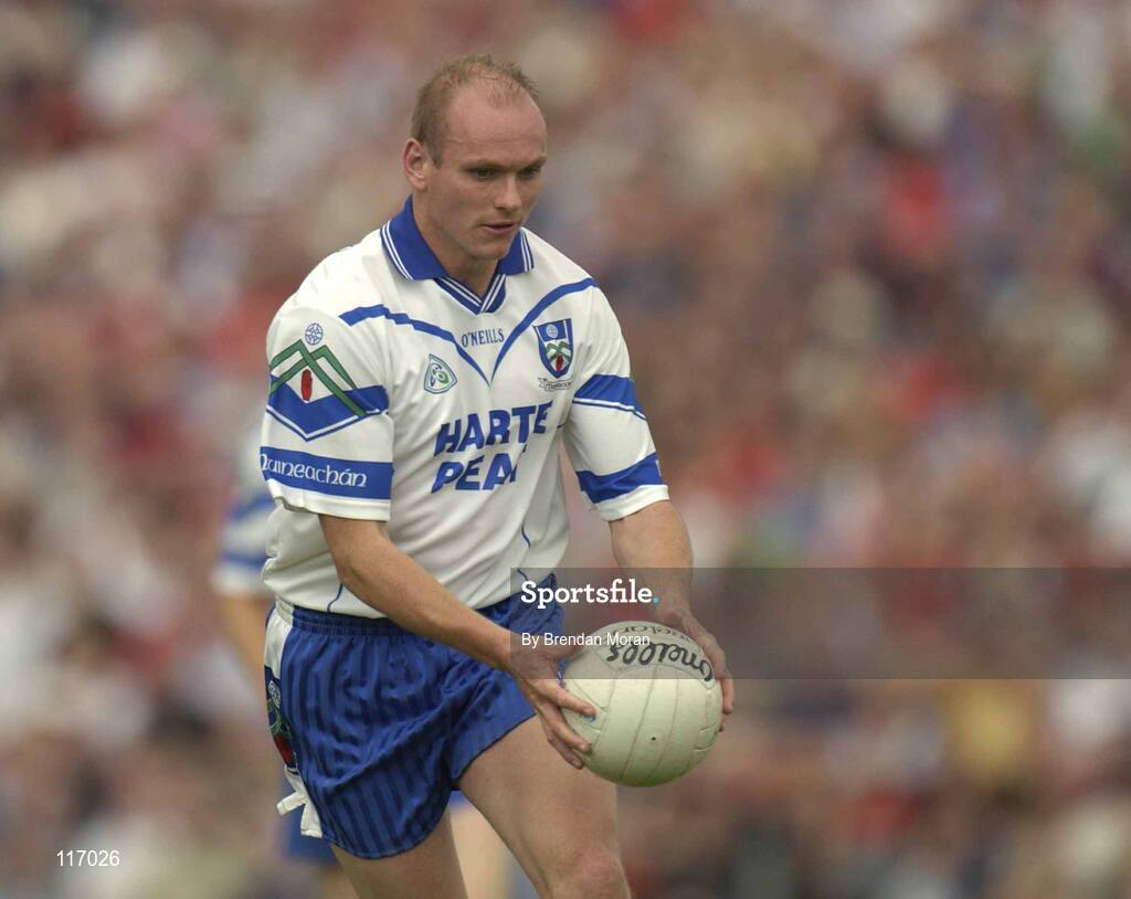 8 June 2003; Jason Hughes of Monaghan during the Bank of Ireland Ulster Senior Football Championship Quarter-Final match between Down and Monaghan at Casement Park in Belfast. Photo by Brendan Moran/Sportsfile