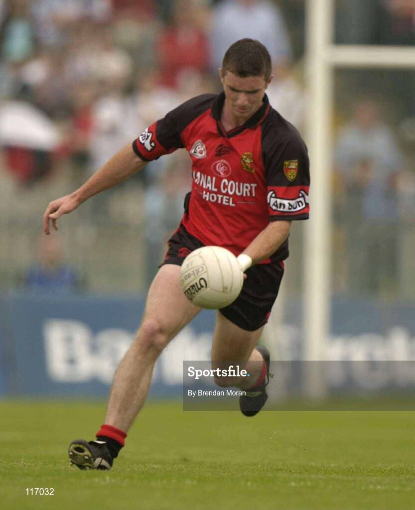 8 June 2003; Liam Doyle of Down during the Bank of Ireland Ulster Senior Football Championship Quarter-Final match between Down and Monaghan at Casement Park in Belfast. Photo by Brendan Moran/Sportsfile