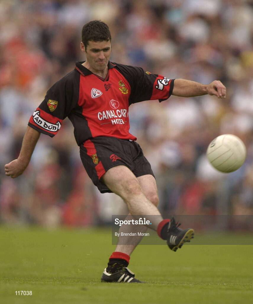 8 June 2003; Greg McCartan of Down during the Bank of Ireland Ulster Senior Football Championship Quarter-Final match between Down and Monaghan at Casement Park in Belfast. Photo by Brendan Moran/Sportsfile