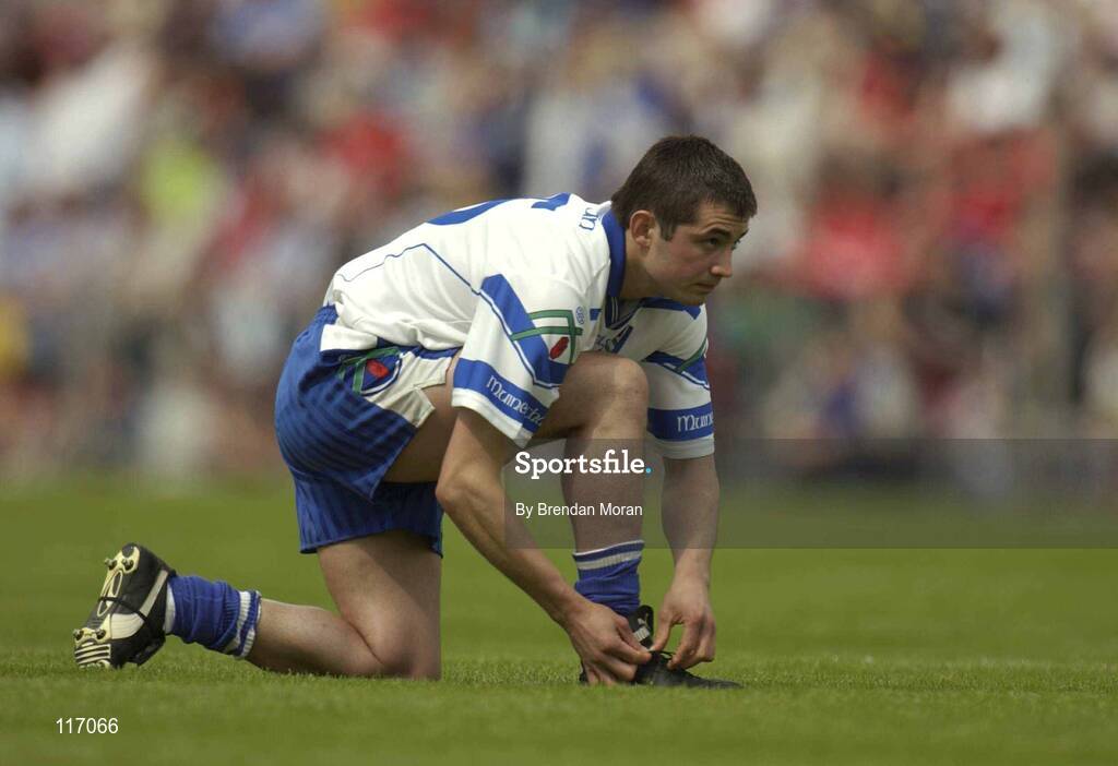 8 June 2003; Damien Freeman of Monaghan during the Bank of Ireland Ulster Senior Football Championship Quarter-Final match between Down and Monaghan at Casement Park in Belfast. Photo by Brendan Moran/Sportsfile