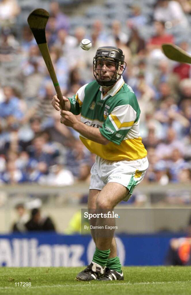15 June 2003; Damien Murray of Offaly during the Guinness All Ireland Hurling Championship Qualifier Round 1 match between Dublin and Offaly at Croke Park in Dublin. Photo by Damien Eagers/Sportsfile