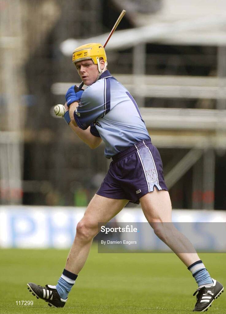 15 June 2003; Kevin O'Donoghue of Dublin during the Guinness All Ireland Hurling Championship Qualifier Round 1 match between Dublin and Offaly at Croke Park in Dublin. Photo by Damien Eagers/Sportsfile