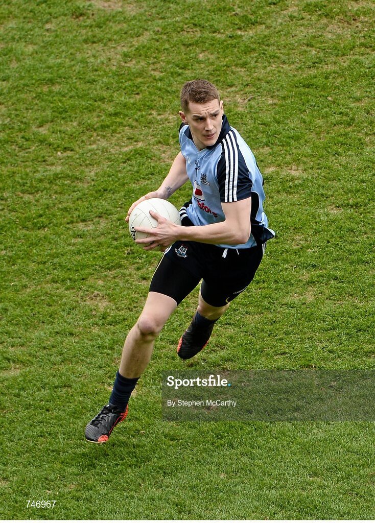 14 April 2013; Jason Whelan, Dublin. Allianz Football League, Division 1, Semi-Final, Dublin v Mayo, Croke Park, Dublin. Picture credit: Stephen McCarthy / SPORTSFILE