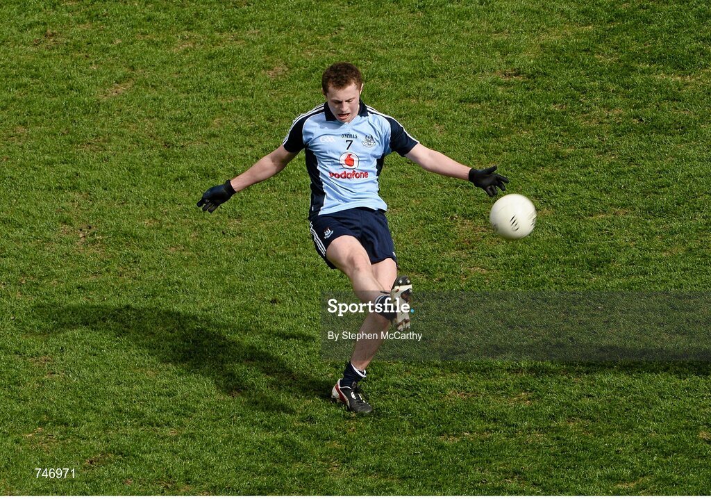 14 April 2013; Jack McCaffrey, Dublin. Allianz Football League, Division 1, Semi-Final, Dublin v Mayo, Croke Park, Dublin. Picture credit: Stephen McCarthy / SPORTSFILE