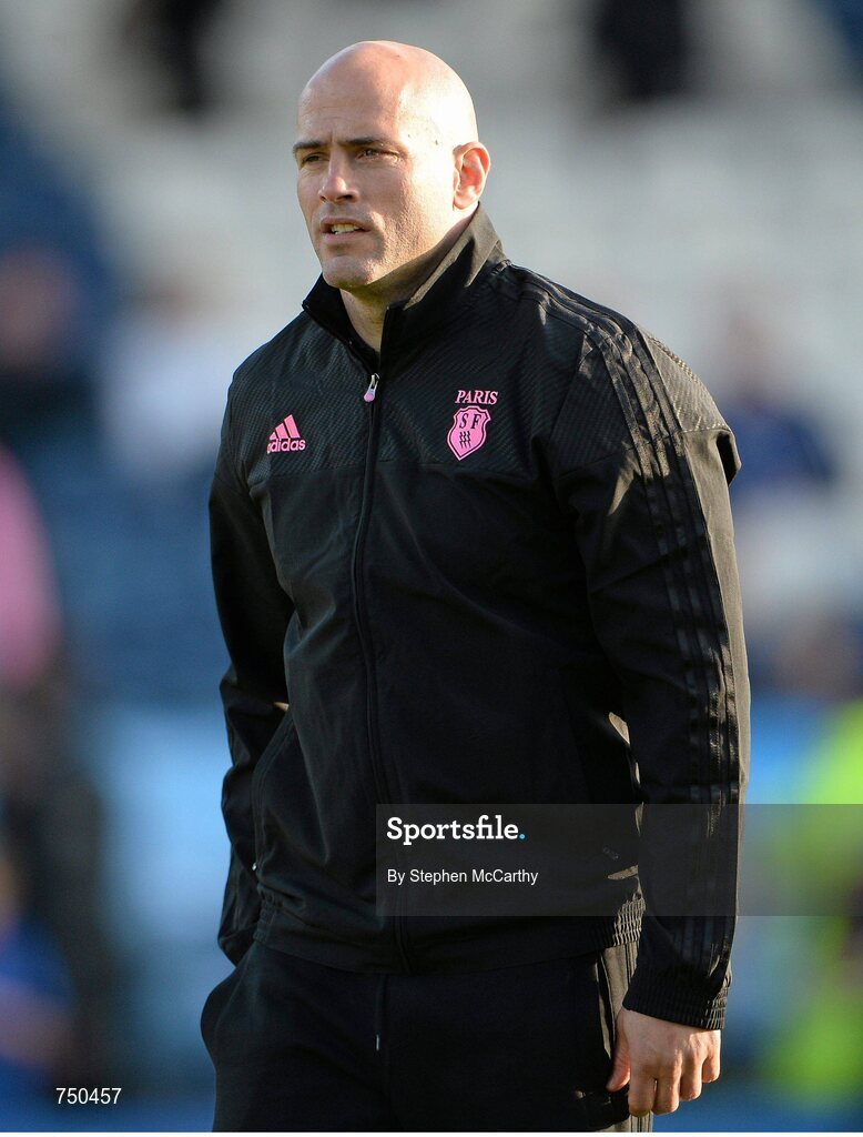 17 May 2013; Stade Francais' Philippe Contepomi before the game. Amlin Challenge Cup Final 2012/13, Leinster v Stade Francais, RDS, Ballsbridge, Dublin. Picture credit: Stephen McCarthy / SPORTSFILE
