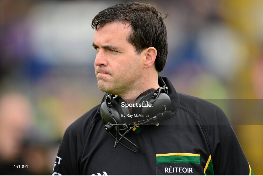 19 May 2013; Sean Hurson, the 4th official, at the game. Ulster GAA Football Senior Championship, Preliminary Round, Cavan v Armagh, Kingspan Breffni Park, Cavan. Picture credit: Ray McManus / SPORTSFILE