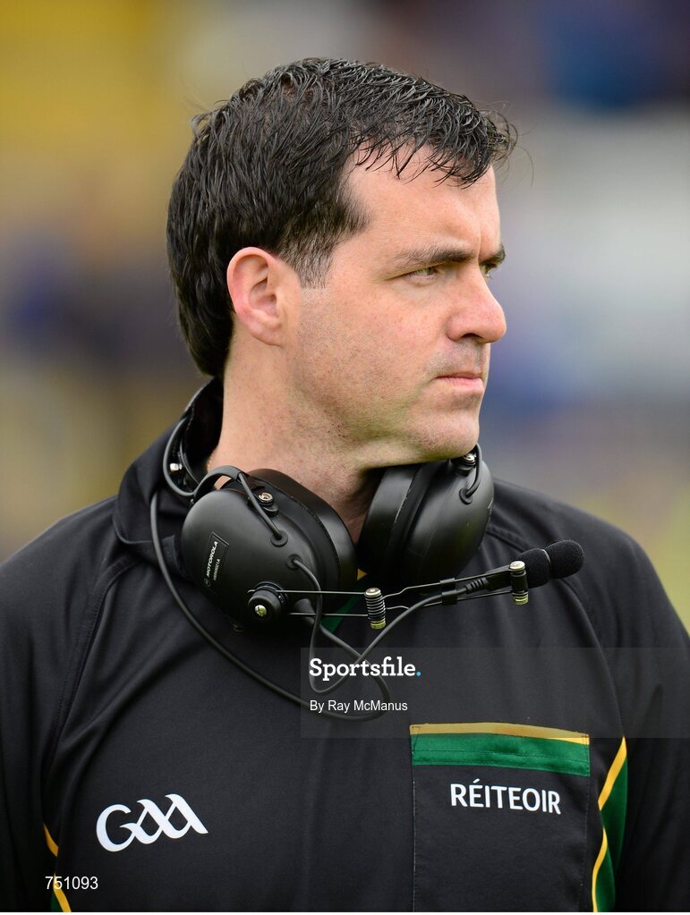 19 May 2013; Sean Hurson, the 4th official, at the game. Ulster GAA Football Senior Championship, Preliminary Round, Cavan v Armagh, Kingspan Breffni Park, Cavan. Picture credit: Ray McManus / SPORTSFILE