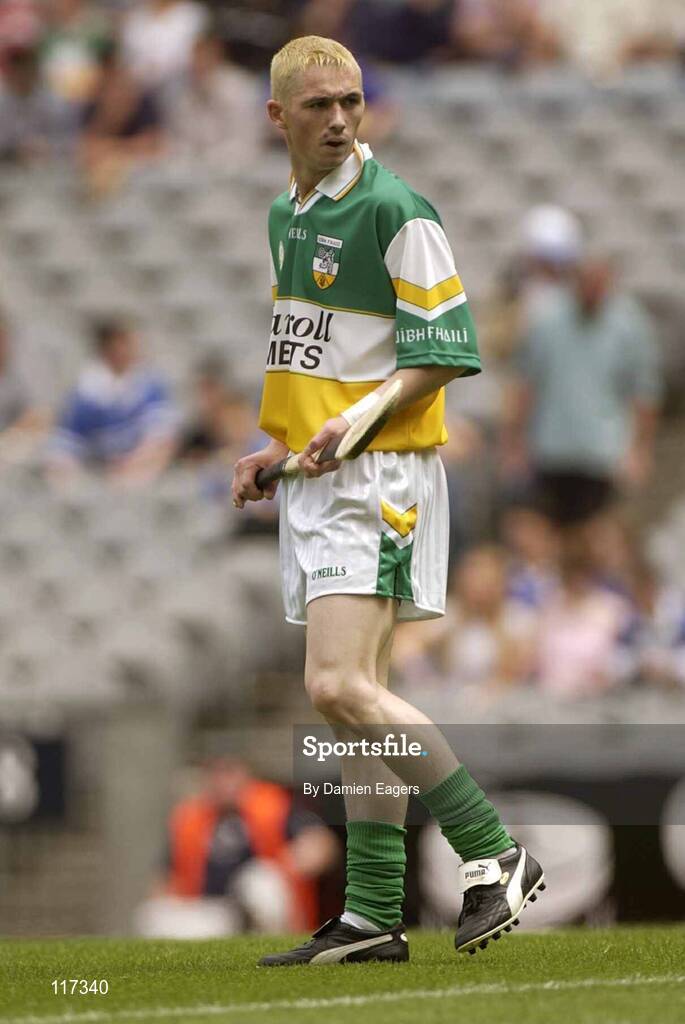 15 June 2003; Michael Cordial, Offaly. Guinnesss All Ireland Hurling Championship Qualifier Round 1, Dublin v Offaly, Croke Park, Dublin. Picture credit; Damien Eagers / SPORTSFILE *EDI*