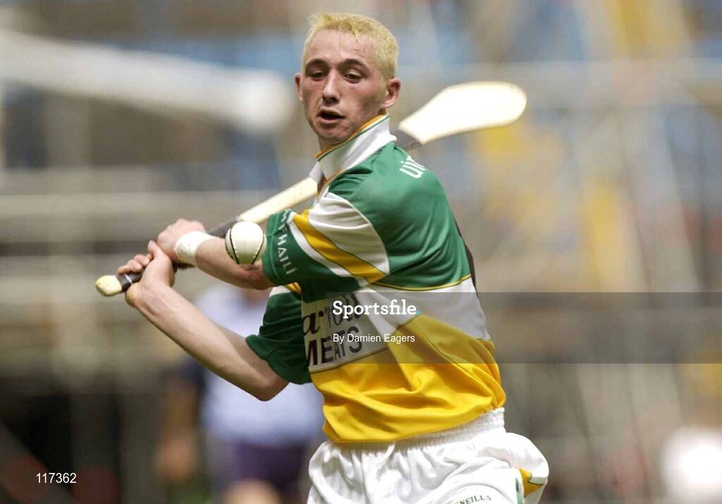 15 June 2003; Michael Cordial, Offaly. Guinnesss All Ireland Hurling Championship Qualifier Round 1, Dublin v Offaly, Croke Park, Dublin. Picture credit; Damien Eagers / SPORTSFILE *EDI*