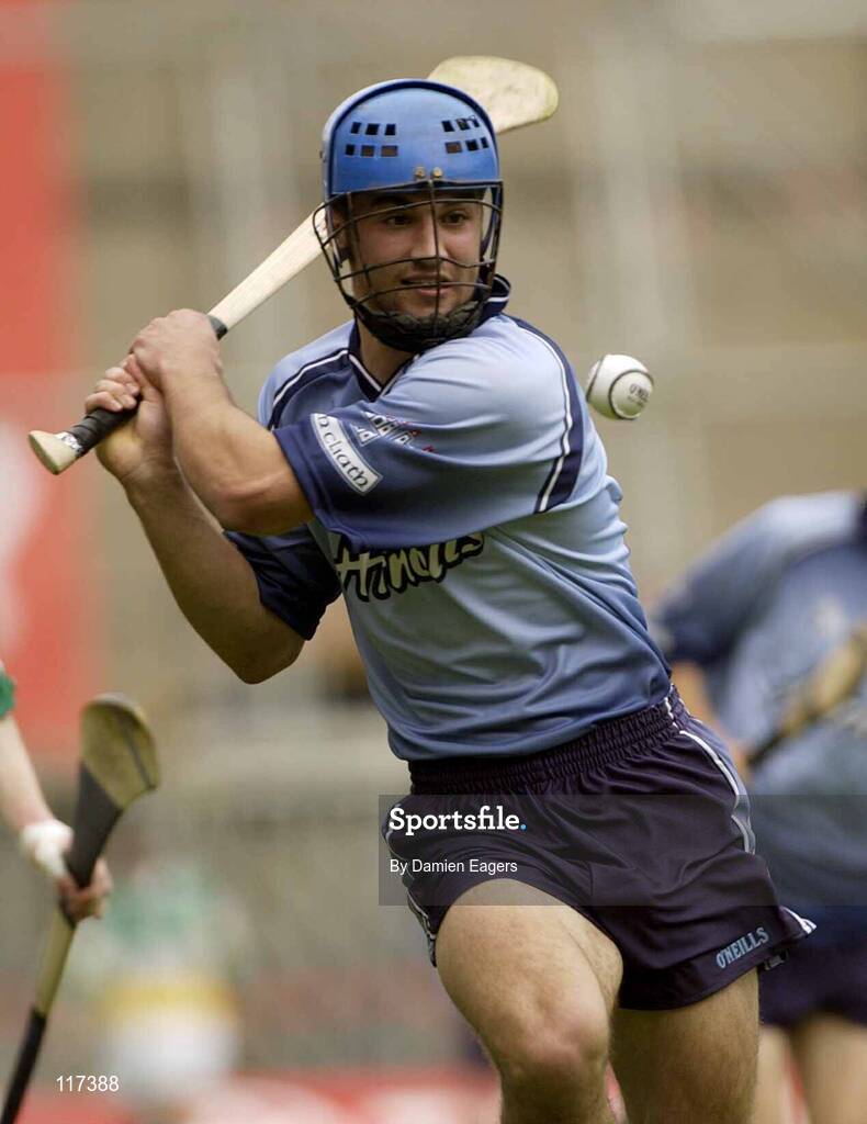 15 June 2003; Stephen Hiney, Dublin. Guinnesss All Ireland Hurling Championship Qualifier Round 1, Dublin v Offaly, Croke Park, Dublin. Picture credit; Damien Eagers / SPORTSFILE *EDI*