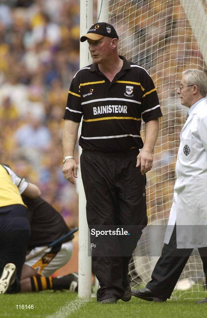 6 July 2003; Brian Cody, Kilkenny manager. Guinness Leinster Senior Hurling Championship Final, Kilkenny v Wexford, Croke Park, Dublin. Picture credit; Pat Murphy / SPORTSFILE *EDI*