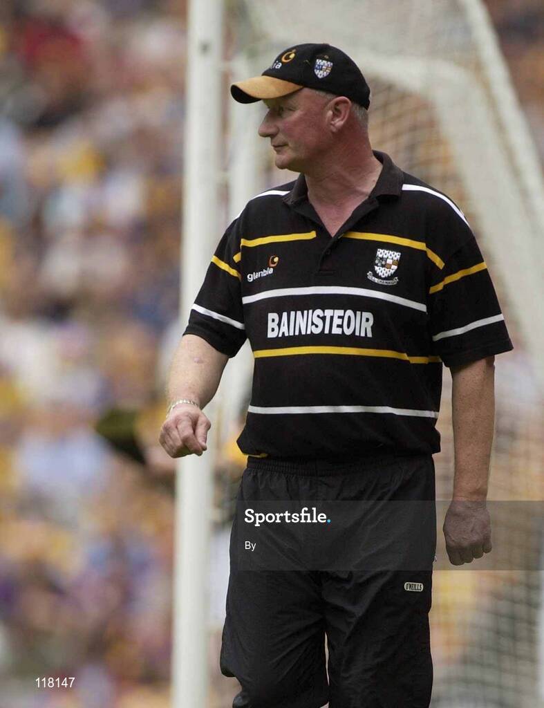 6 July 2003; Brian Cody, Kilkenny manager. Guinness Leinster Senior Hurling Championship Final, Kilkenny v Wexford, Croke Park, Dublin. Picture credit; Pat Murphy / SPORTSFILE *EDI*