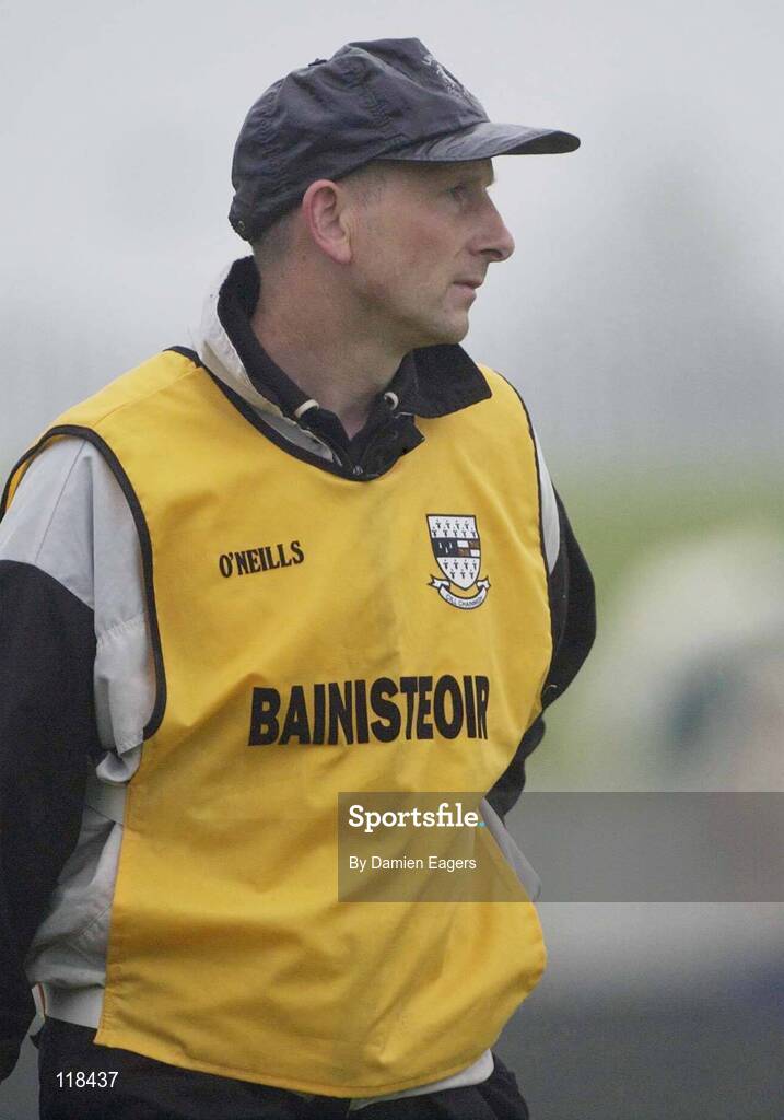 16 July 2003; Martin Fogarty, Kilkenny manager. Leinster Under 21 Hurling Final, Dublin v Kilkenny, Dr Cullen Park, Co. Carlow. Picture credit; Damien Eagers / SPORTSFILE *EDI*