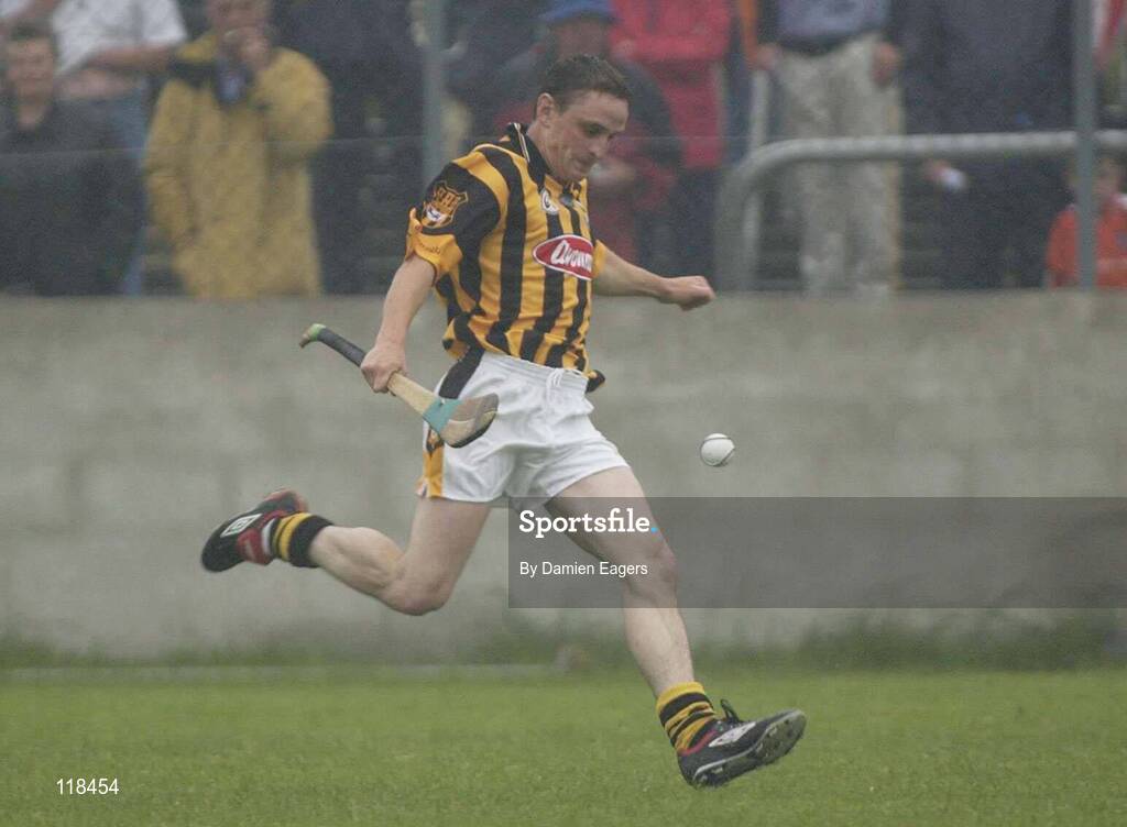 16 July 2003; Mark Phelan, Kilkenny. Leinster Under 21 Hurling Final, Dublin v Kilkenny, Dr Cullen Park, Co. Carlow. Picture credit; Damien Eagers / SPORTSFILE *EDI*
