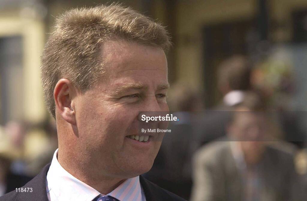 12 July 2003; Jeremy Harley, Trainer , Horse Racing. Picture credit; Matt Browne / SPORTSFILE *EDI*