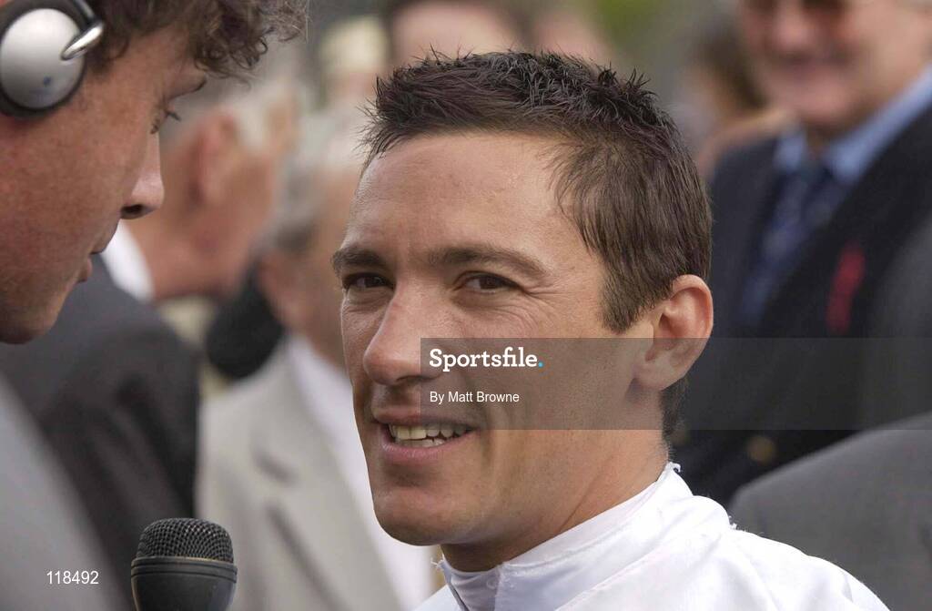 13 July 2003; Frankie Dettori pictured after winning the Darley Irish Oaks at the Curragh Racecourse, Co. Kildare. Picture credit; Matt Browne / SPORTSFILE *EDI*