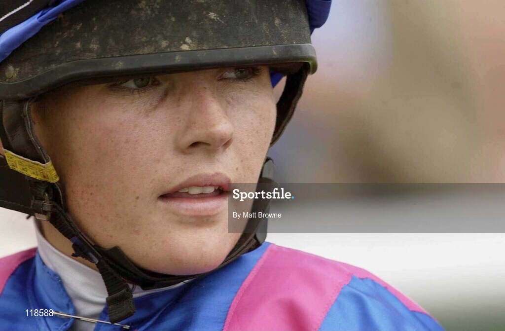 13 July 2003; Katie Walsh, Horse Racing. Picture credit; Matt Browne / SPORTSFILE *EDI*