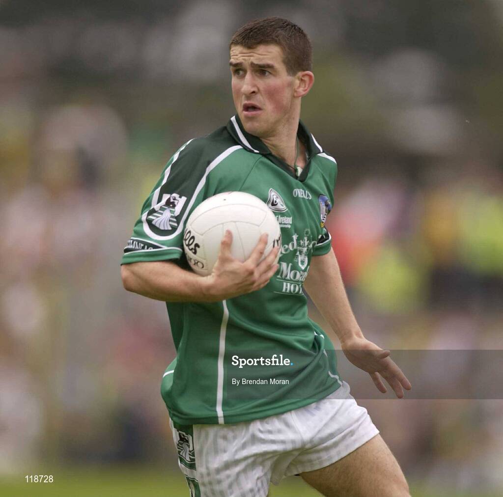 13 July 2003; Conor Fitzgerald, Limerick. Bank of Ireland Munster Senior Football Final, Kerry v Limerick, Fitzgerald Stadium, Killarney, Co Kerry. Picture credit; Brendan Moran / SPORTSFILE *EDI*
