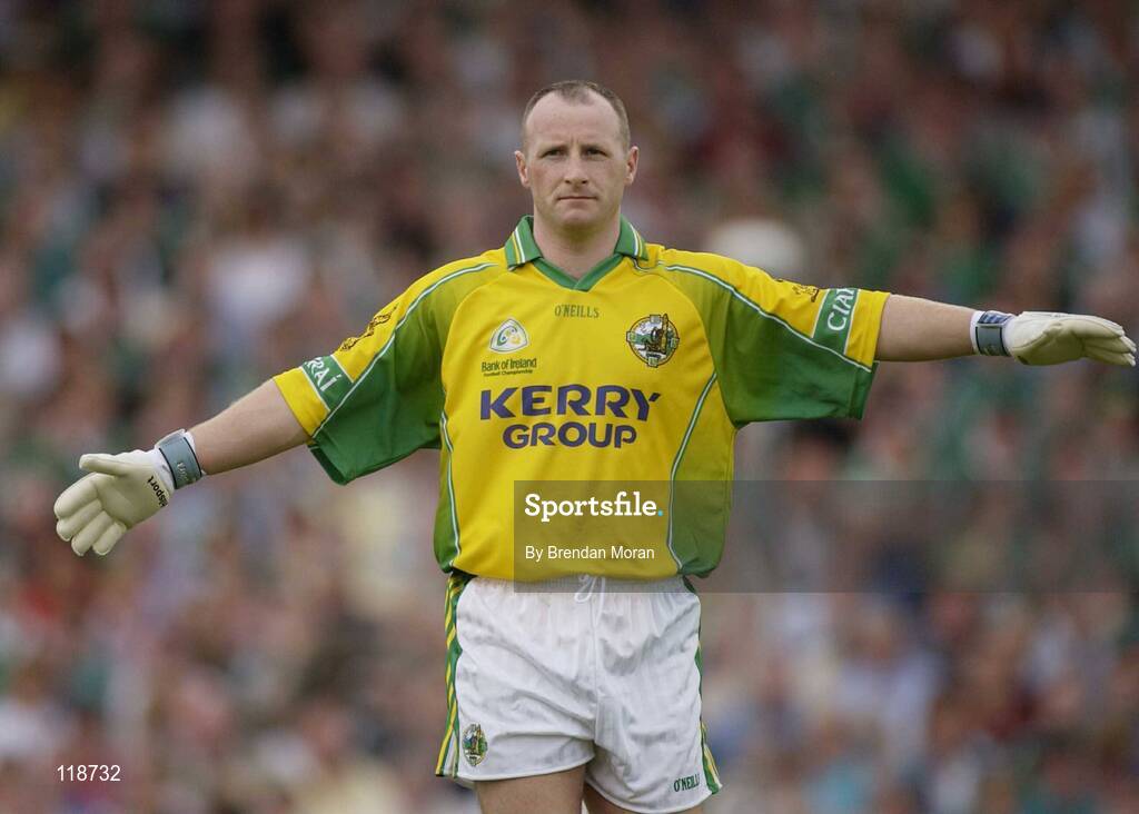13 July 2003; Declan O'Keeffe, Kerry. Bank of Ireland Munster Senior Football Final, Kerry v Limerick, Fitzgerald Stadium, Killarney, Co Kerry. Picture credit; Brendan Moran / SPORTSFILE *EDI*