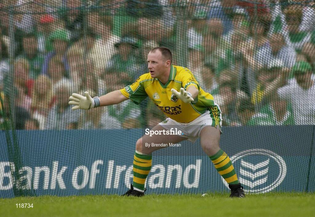 13 July 2003; Declan O'Keeffe, Kerry. Bank of Ireland Munster Senior Football Final, Kerry v Limerick, Fitzgerald Stadium, Killarney, Co Kerry. Picture credit; Brendan Moran / SPORTSFILE *EDI*