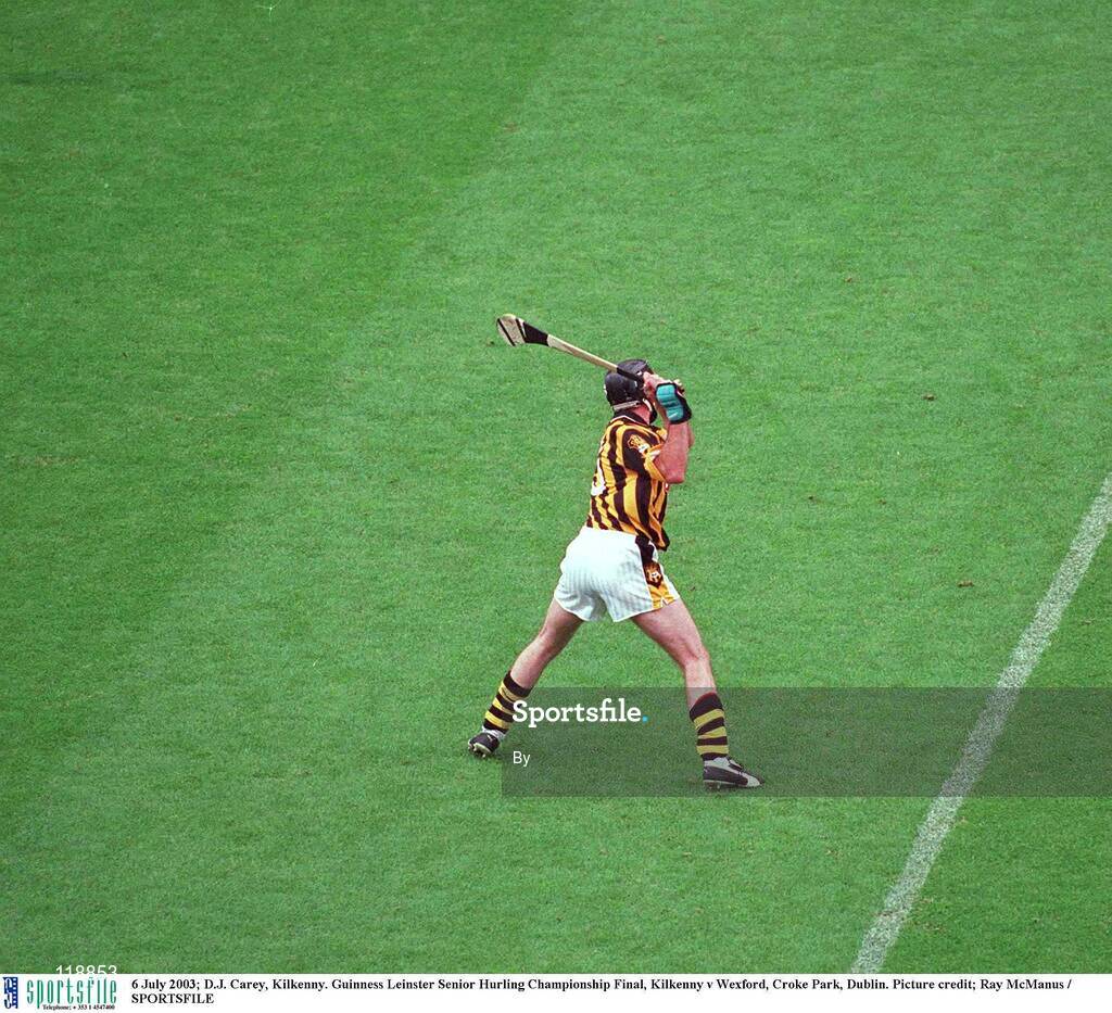 6 July 2003; DJ Carey, Kilkenny. Guinness Leinster Senior Hurling Championship Final, Kilkenny v Wexford, Croke Park, Dublin. Picture credit; Ray McManus / SPORTSFILE