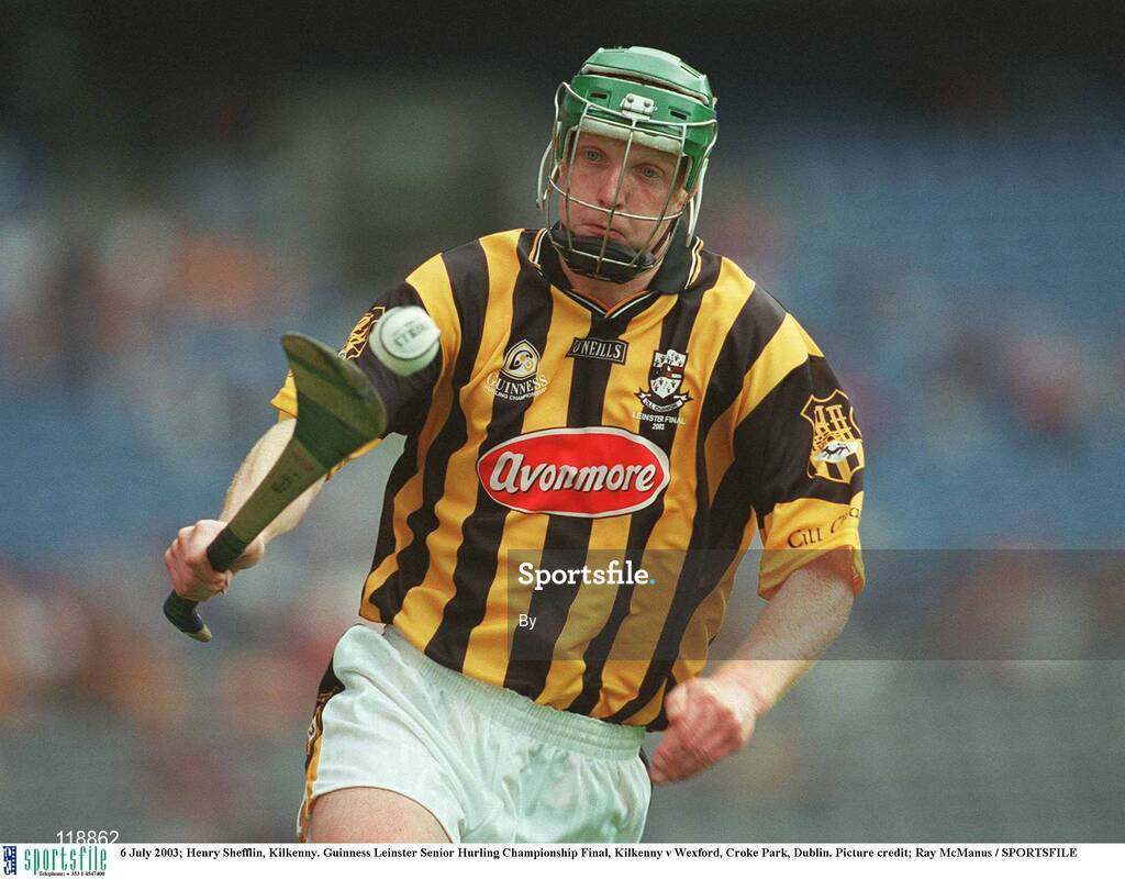6 July 2003; Henry Shefflin, Kilkenny. Guinness Leinster Senior Hurling Championship Final, Kilkenny v Wexford, Croke Park, Dublin. Picture credit; Ray McManus / SPORTSFILE