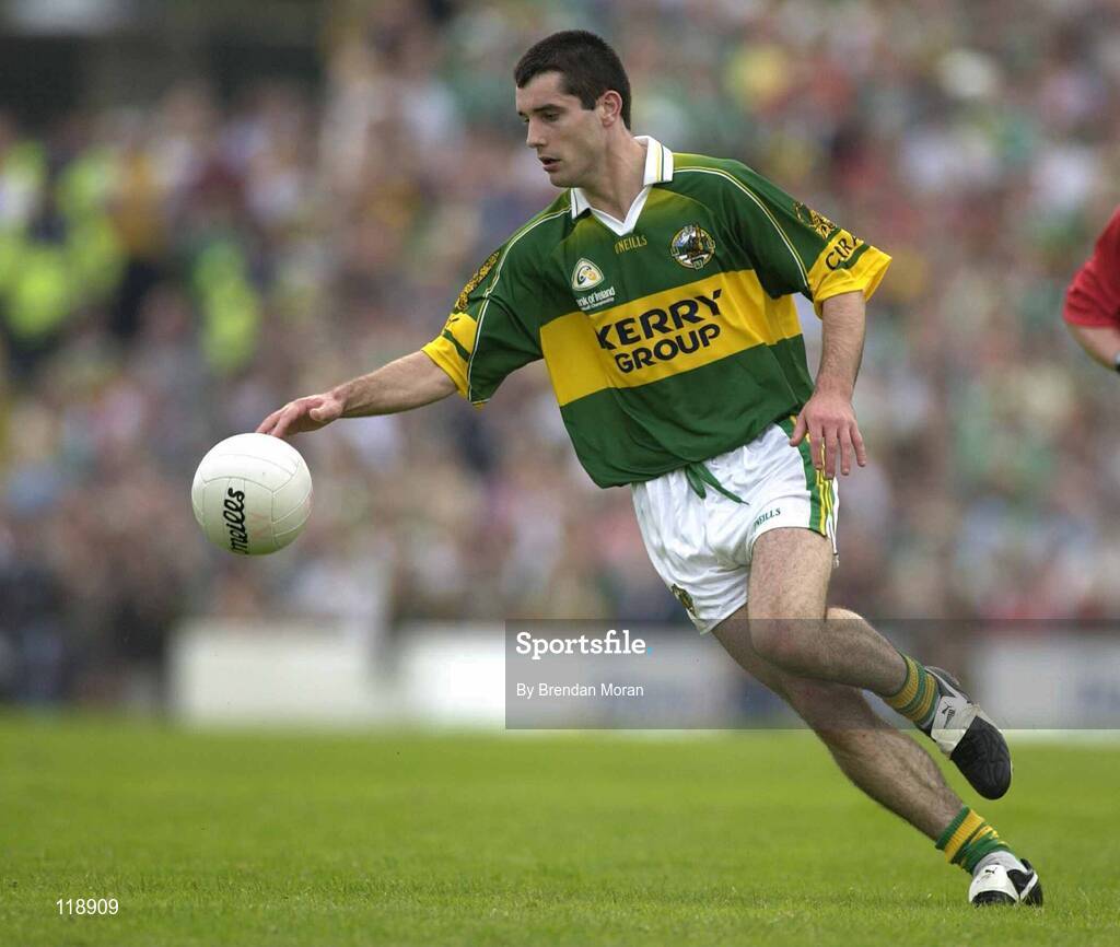 13 July 2003; Tom O'Sullivan, Kerry. Bank of Ireland Munster Senior Football Final, Kerry v Limerick, Fitzgerald Stadium, Killarney, Co Kerry. Picture credit; Brendan Moran / SPORTSFILE *EDI*