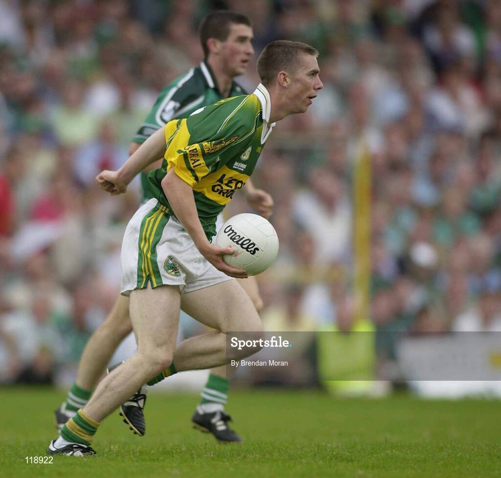 13 July 2003; Marc O'Se, Kerry. Bank of Ireland Munster Senior Football Final, Kerry v Limerick, Fitzgerald Stadium, Killarney, Co Kerry. Picture credit; Brendan Moran / SPORTSFILE *EDI*