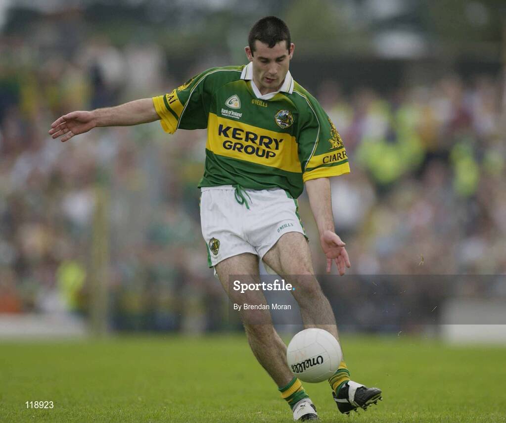 13 July 2003; Tom O'Sullivan, Kerry. Bank of Ireland Munster Senior Football Final, Kerry v Limerick, Fitzgerald Stadium, Killarney, Co Kerry. Picture credit; Brendan Moran / SPORTSFILE *EDI*