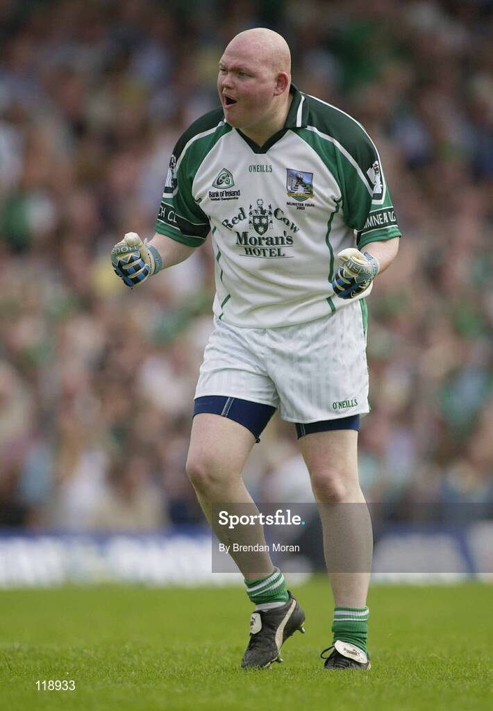 13 July 2003; Seamus O'Donnell, Limerick. Bank of Ireland Munster Senior Football Final, Kerry v Limerick, Fitzgerald Stadium, Killarney, Co Kerry. Picture credit; Brendan Moran / SPORTSFILE *EDI*