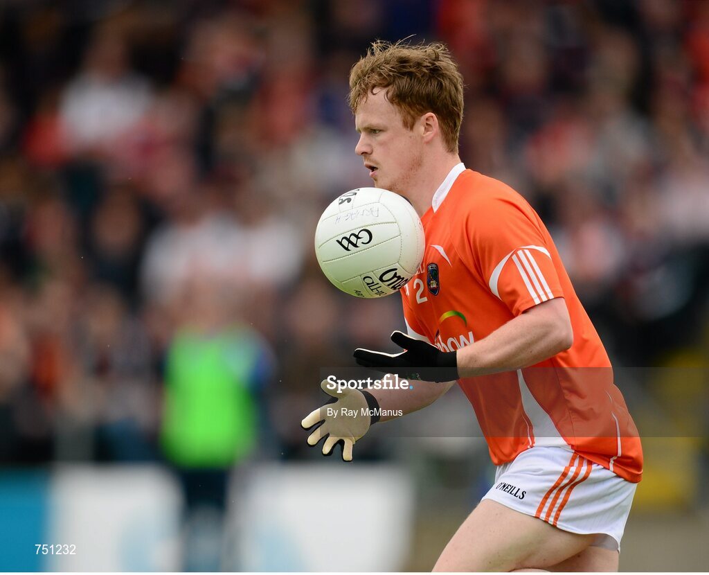 19 May 2013; Paul McKeown, Armagh. Ulster GAA Football Senior Championship, Preliminary Round, Cavan v Armagh, Kingspan Breffni Park, Cavan. Picture credit: Ray McManus / SPORTSFILE