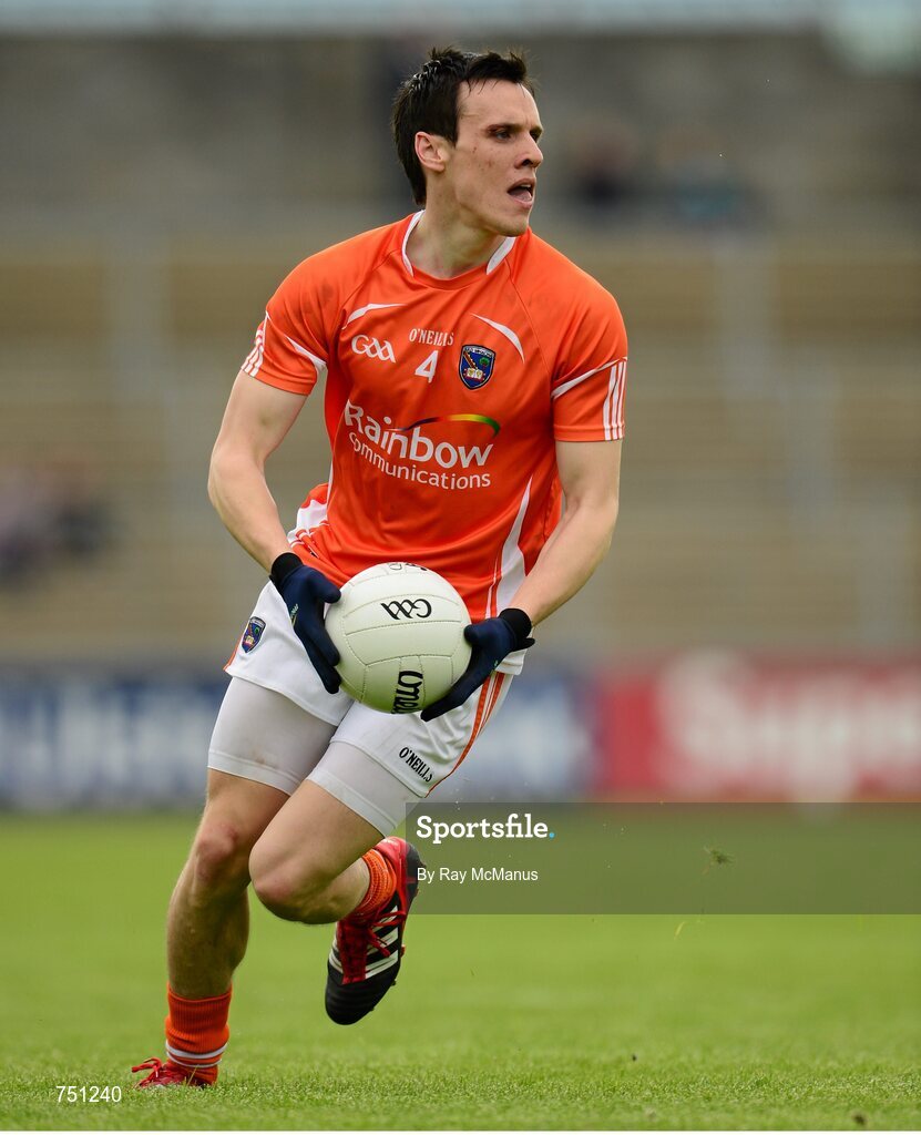 19 May 2013; Mark Shields, Armagh. Ulster GAA Football Senior Championship, Preliminary Round, Cavan v Armagh, Kingspan Breffni Park, Cavan. Picture credit: Ray McManus / SPORTSFILE