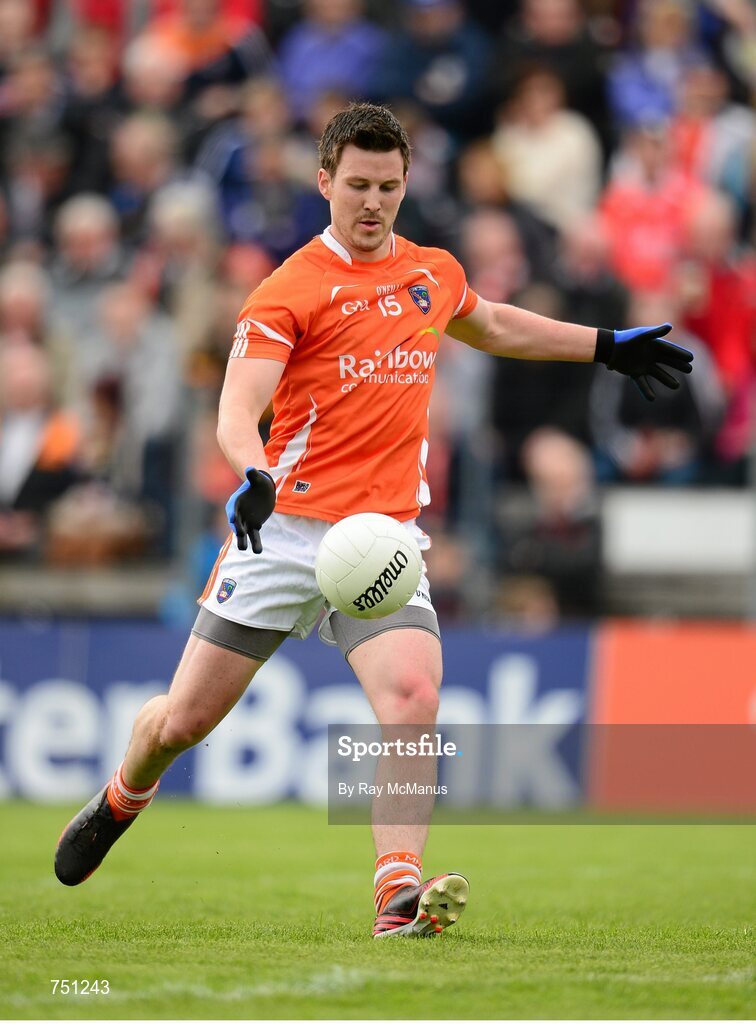 19 May 2013; Stefan Forker, Armagh. Ulster GAA Football Senior Championship, Preliminary Round, Cavan v Armagh, Kingspan Breffni Park, Cavan. Picture credit: Ray McManus / SPORTSFILE