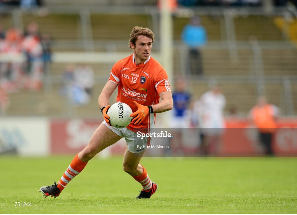 19 May 2013; Kevin Dyas, Armagh. Ulster GAA Football Senior Championship, Preliminary Round, Cavan v Armagh, Kingspan Breffni Park, Cavan. Picture credit: Ray McManus / SPORTSFILE