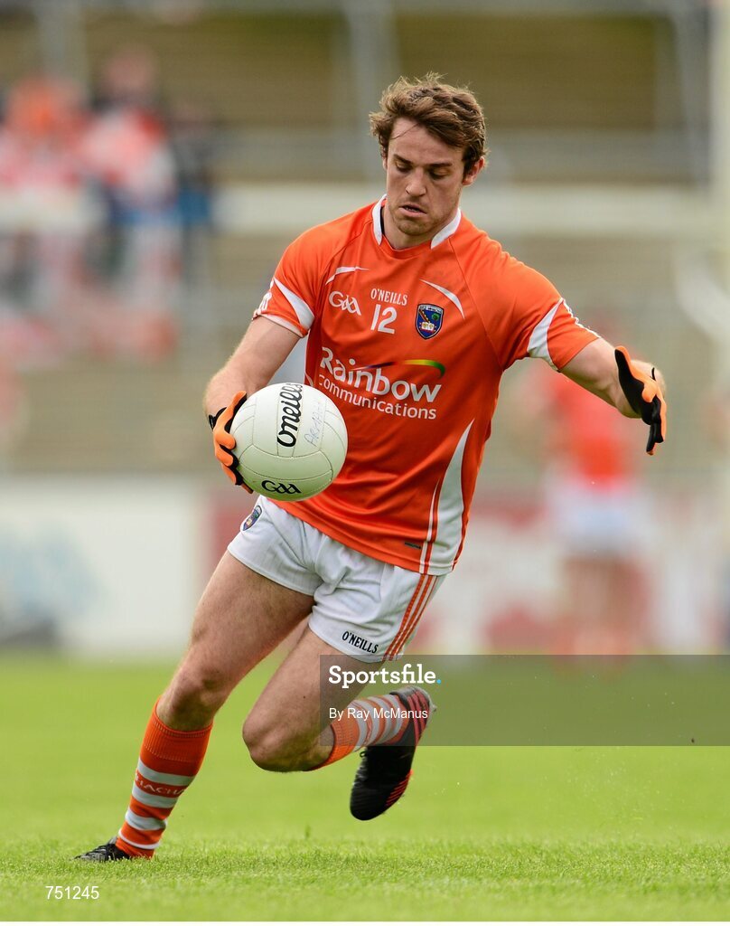 19 May 2013; Kevin Dyas, Armagh. Ulster GAA Football Senior Championship, Preliminary Round, Cavan v Armagh, Kingspan Breffni Park, Cavan. Picture credit: Ray McManus / SPORTSFILE