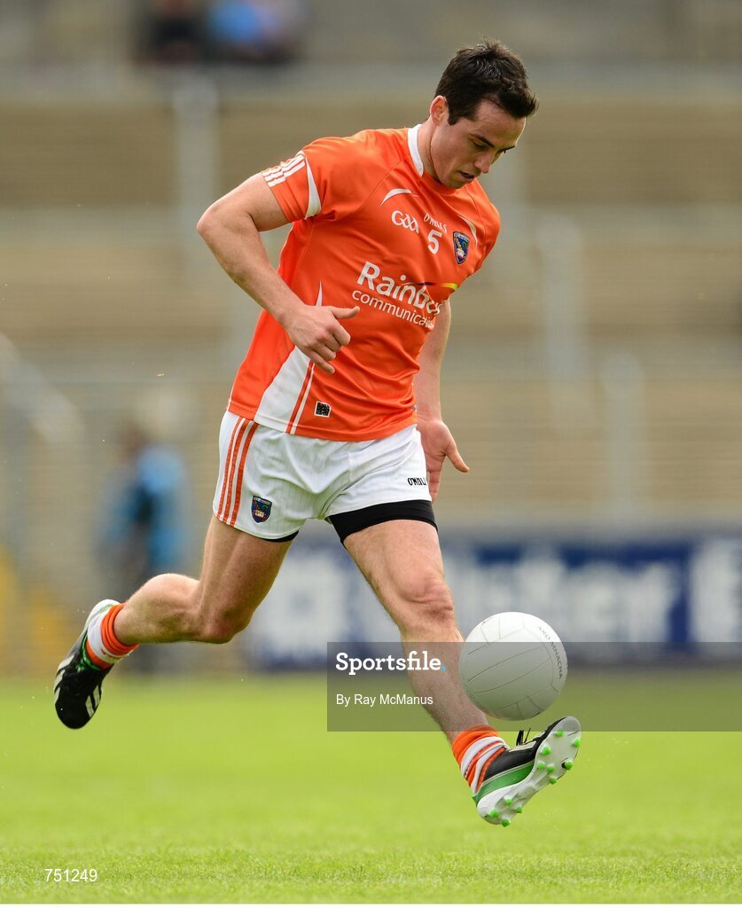 19 May 2013; Aaron Kernan, Armagh. Ulster GAA Football Senior Championship, Preliminary Round, Cavan v Armagh, Kingspan Breffni Park, Cavan. Picture credit: Ray McManus / SPORTSFILE