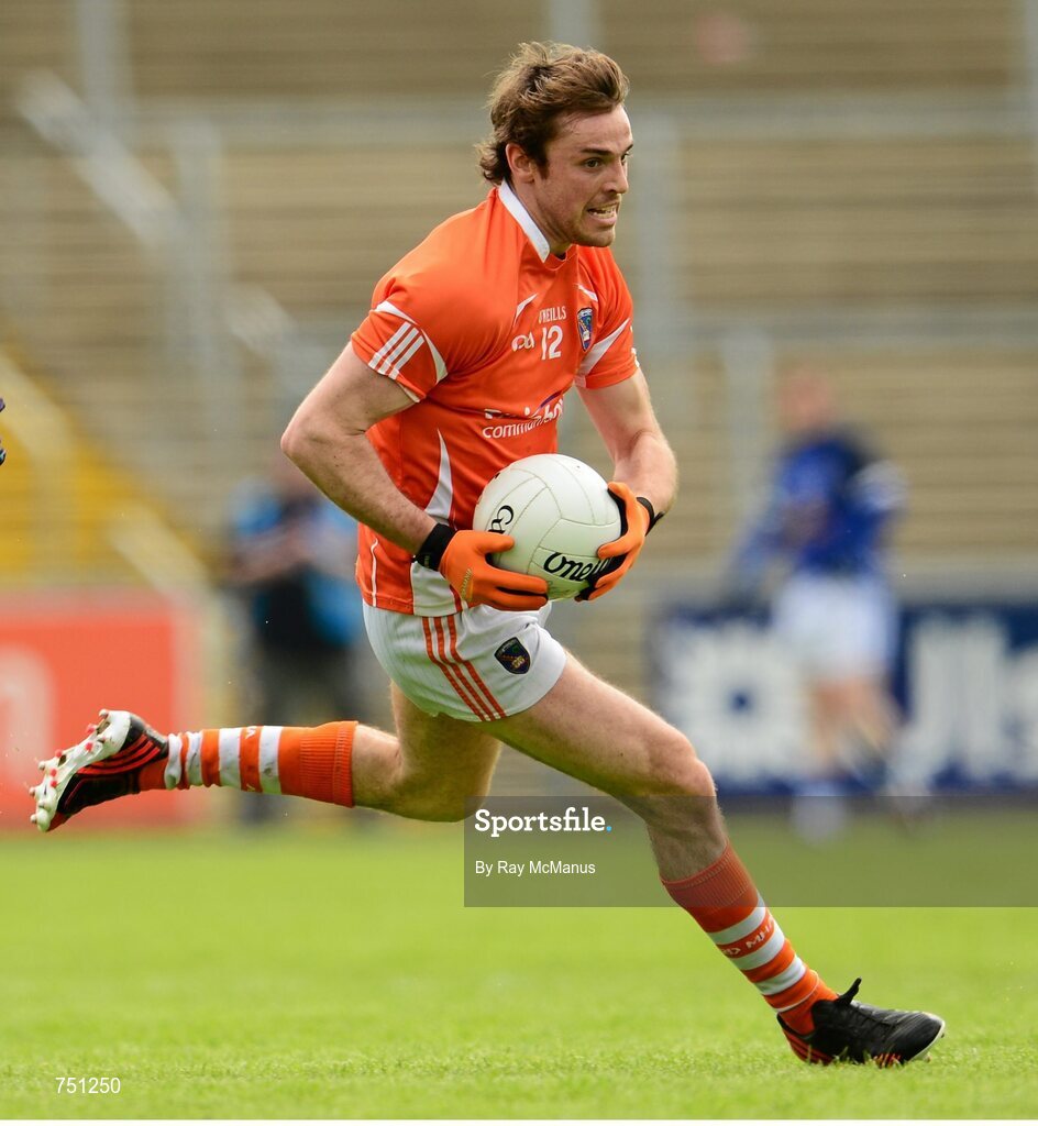 19 May 2013; Kevin Dyas, Armagh. Ulster GAA Football Senior Championship, Preliminary Round, Cavan v Armagh, Kingspan Breffni Park, Cavan. Picture credit: Ray McManus / SPORTSFILE